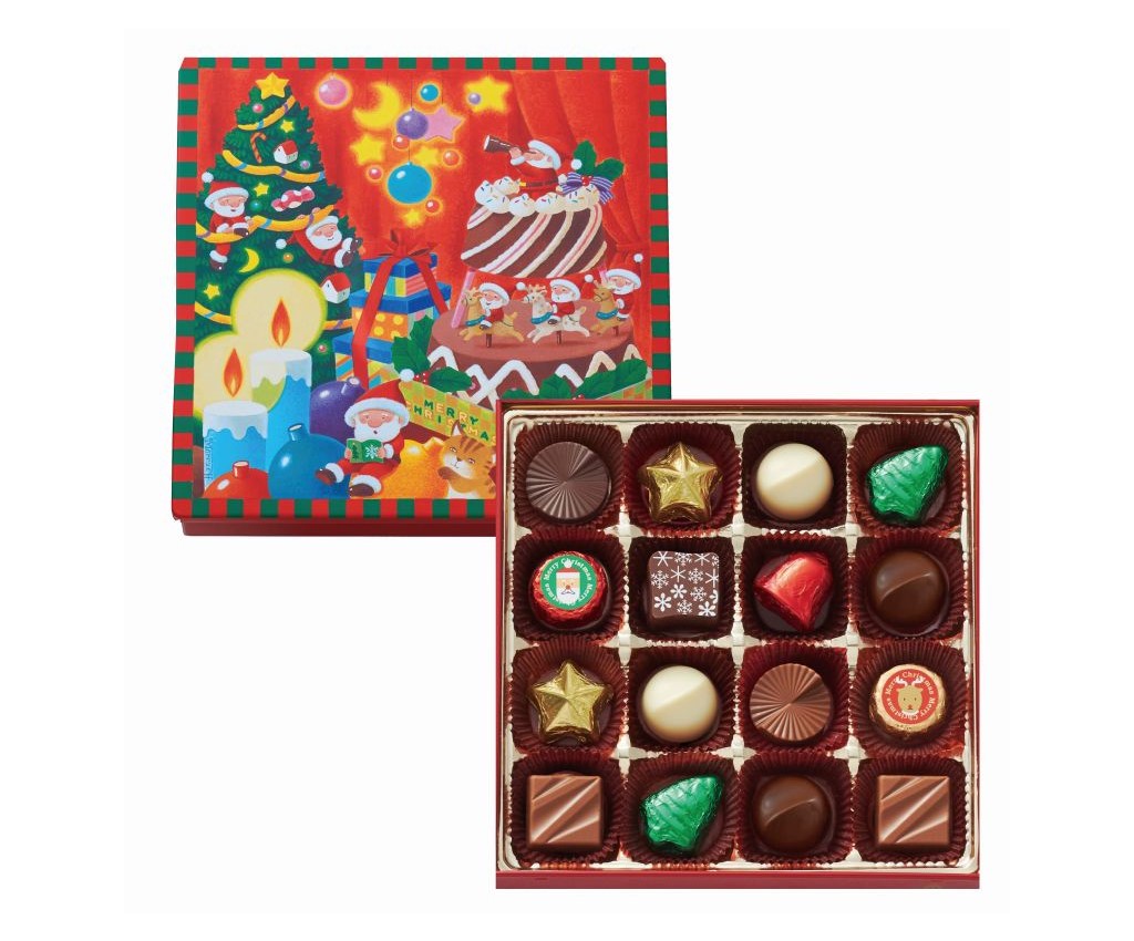 聖誕精美日本朱古力 16pcs